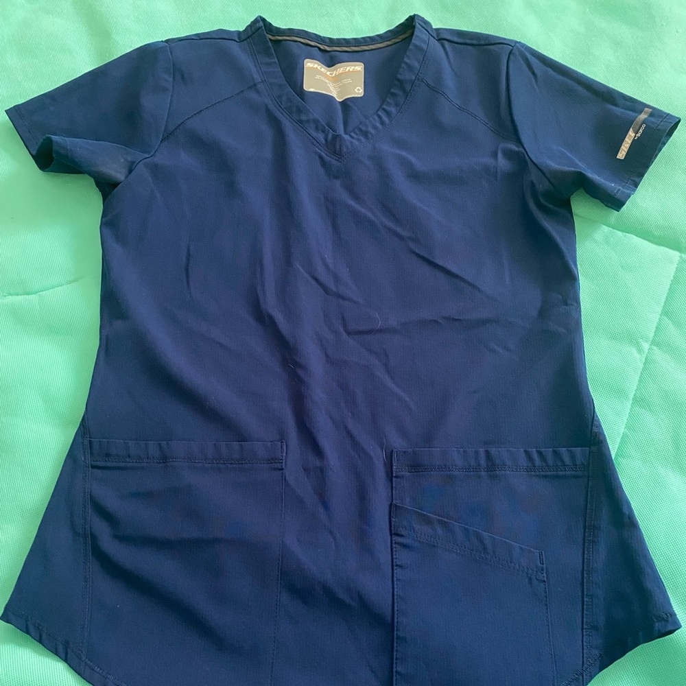 Skechers by barco scrub top